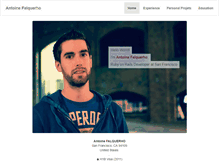 Tablet Screenshot of antoine-falquerho.com